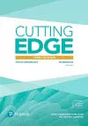 Cutting Edge 3rd Edition Pre-Intermediate Workbook with Key cover