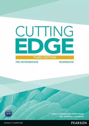 Cutting Edge 3rd Edition Pre-Intermediate Workbook without Key cover