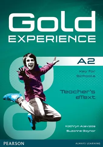 Gold Experience A2 eText Teacher CD-ROM cover