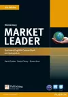 Market Leader 3rd Edition Elementary Coursebook with DVD-ROM and MyEnglishLab Student online access code Pack cover