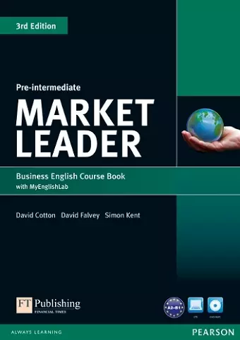 Market Leader 3rd Edition Pre-Intermediate Coursebook with DVD-ROM and MyEnglishLab Student online access code Pack cover