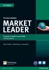 Market Leader 3rd Edition Pre-Intermediate Coursebook with DVD-ROM and MyEnglishLab Student online access code Pack cover