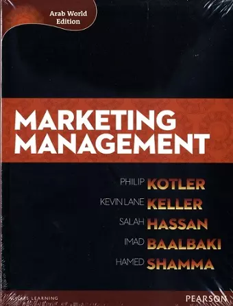 Marketing Management (Arab World Editions) with MyMarketingLab Access Card cover