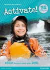 Activate! B2 Students' Book eText Access Card with DVD cover