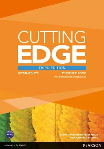 Cutting Edge 3rd Edition Intermediate Students' Book with DVD and MyEnglishLab Pack cover