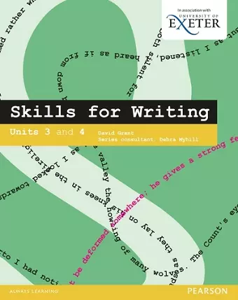 Skills for Writing Student Book Units 3-4 cover