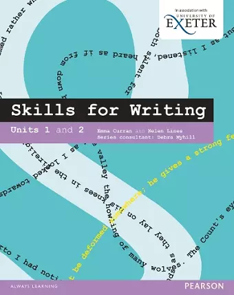 Skills for Writing Student Book Pack - Units 1 to 6 cover