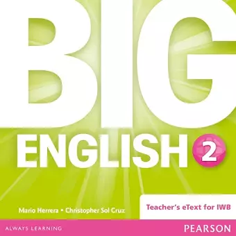 Big English 2 Teacher's eText CD-Rom cover