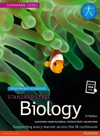 Pearson Baccalaureate Biology Standard Level 2nd edition print and ebook bundle for the IB Diploma cover