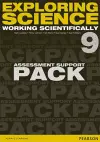 Exploring Science: Working Scientifically Assessment Support Pack Year 9 cover