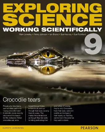 Exploring Science: Working Scientifically Year 9 (Exploring Science 4) cover