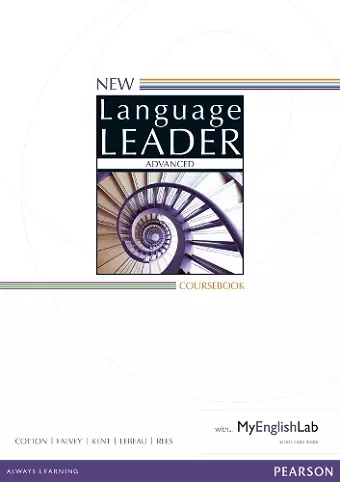New Language Leader Advanced Coursebook with MyEnglishLab Pack cover