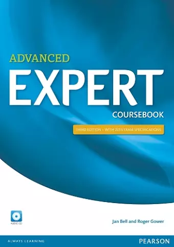 Expert Advanced 3rd Edition Coursebook with CD Pack cover