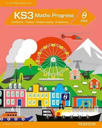 KS3 Maths Progress Student Book Theta 1 cover