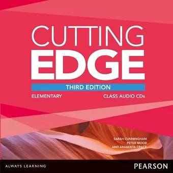 Cutting Edge 3rd Edition Elementary Class CD cover