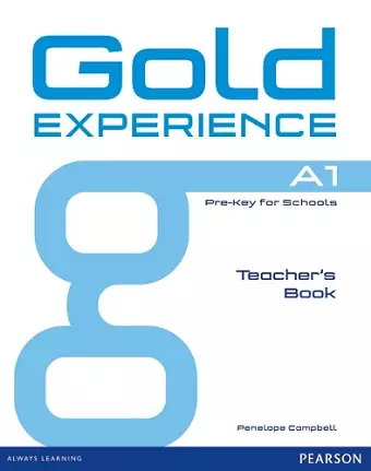 Gold Experience A1 Teacher's Book cover