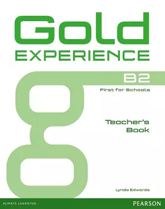 Gold Experience B2 Teacher's Book cover