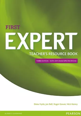 Expert First 3rd Edition Teacher's Book cover