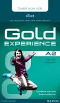 Gold Experience A2 eText Student Access Card cover