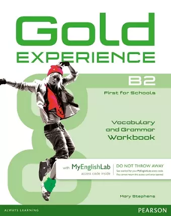 Gold Experience B2 MyEnglishLab & Workbook Benelux Pack cover