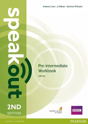 Speakout Pre-Intermediate 2nd Edition Workbook with Key cover