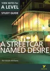 A Streetcar Named Desire: York Notes for A-level everything you need to catch up, study and prepare for and 2023 and 2024 exams and assessments cover