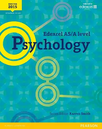 Edexcel AS/A Level Psychology Student Book + ActiveBook cover