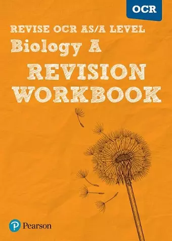 Pearson REVISE OCR AS/A Level Biology Revision Workbook - 2023 and 2024 exams cover