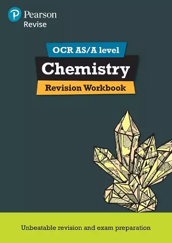 Pearson REVISE OCR AS/A Level Chemistry Revision Workbook - 2025 and 2026 exams cover