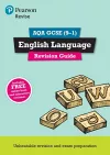 Pearson REVISE AQA GCSE (9-1) English Language Revision Guide: For 2024 and 2025 assessments and exams - incl. free online edition cover