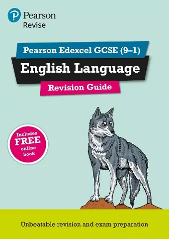 Pearson REVISE Edexcel GCSE English Language Revision Guide: incl. online revision - for 2025 and 2026 exams cover