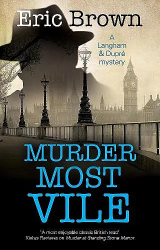 Murder Most Vile cover