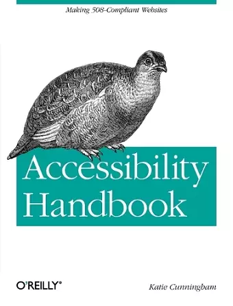 Accessibility Handbook cover