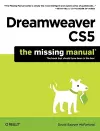 Dreamweaver CS5: The Missing Manual cover