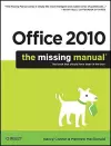 Office 2010: The Missing Manual cover