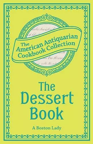 The Dessert Book cover