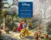 Disney Dreams Collection Thomas Kinkade Studios Disney Princess Coloring Poster cover