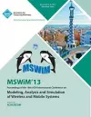 Mswim 13 Proceedings of the 16th ACM International Conference on Modeling, Analysis and Simulation of Wireless and Mobile Systems cover
