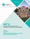 Riit 13 Proceedings of the 2nd Annual Conference on Research in Information Technology cover