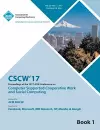 CSCW 17 Computer Supported Cooperative Work and Social Computing Vol 1 cover
