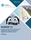 MSWiM'19 cover