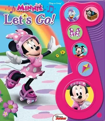 Disney Junior Minnie: Let's Go! Sound Book cover