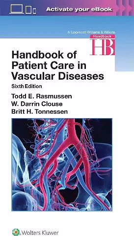 Handbook of Patient Care in Vascular Diseases cover