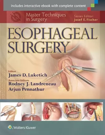 Master Techniques in Surgery: Esophageal Surgery cover