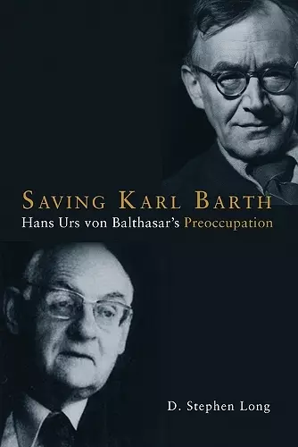 Saving Karl Barth cover