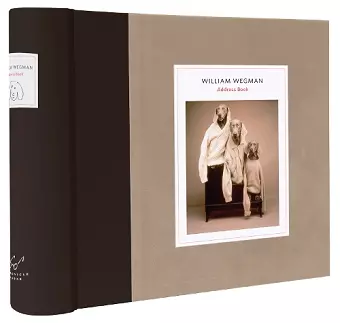 William Wegman Address Book cover