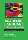 Academic Language in Diverse Classrooms: Definitions and Contexts cover