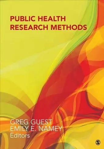 Public Health Research Methods cover