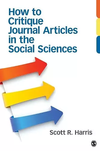 How to Critique Journal Articles in the Social Sciences cover