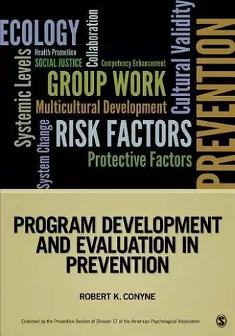 Program Development and Evaluation in Prevention cover